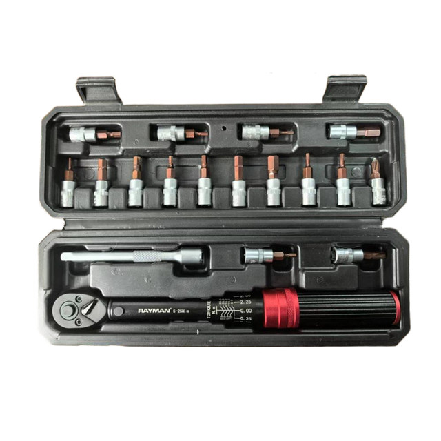 18pcs 1/4 Torque Wrench Set